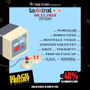 Skopje City Mall ве води на Taksirat Festival #20 ‼ Skopje City Mall ве води на Taksirat Festival #20 ‼